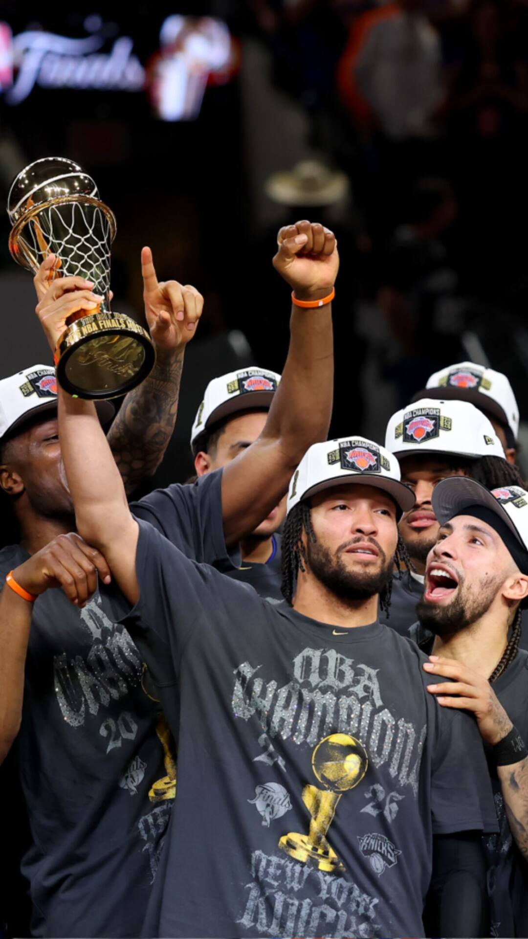 New Yorkers Celebrate Knicks’ First NBA Title in 53 Years