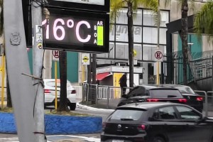 Frio avança pelo país, com geada no Sul e alerta de chuva no Nordeste